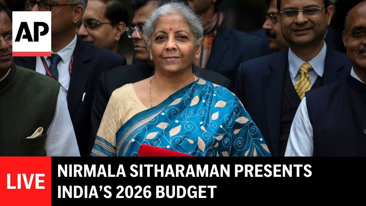India budget 2026 LIVE: Finance Minister Nirmala Sitharaman speaks in parliament