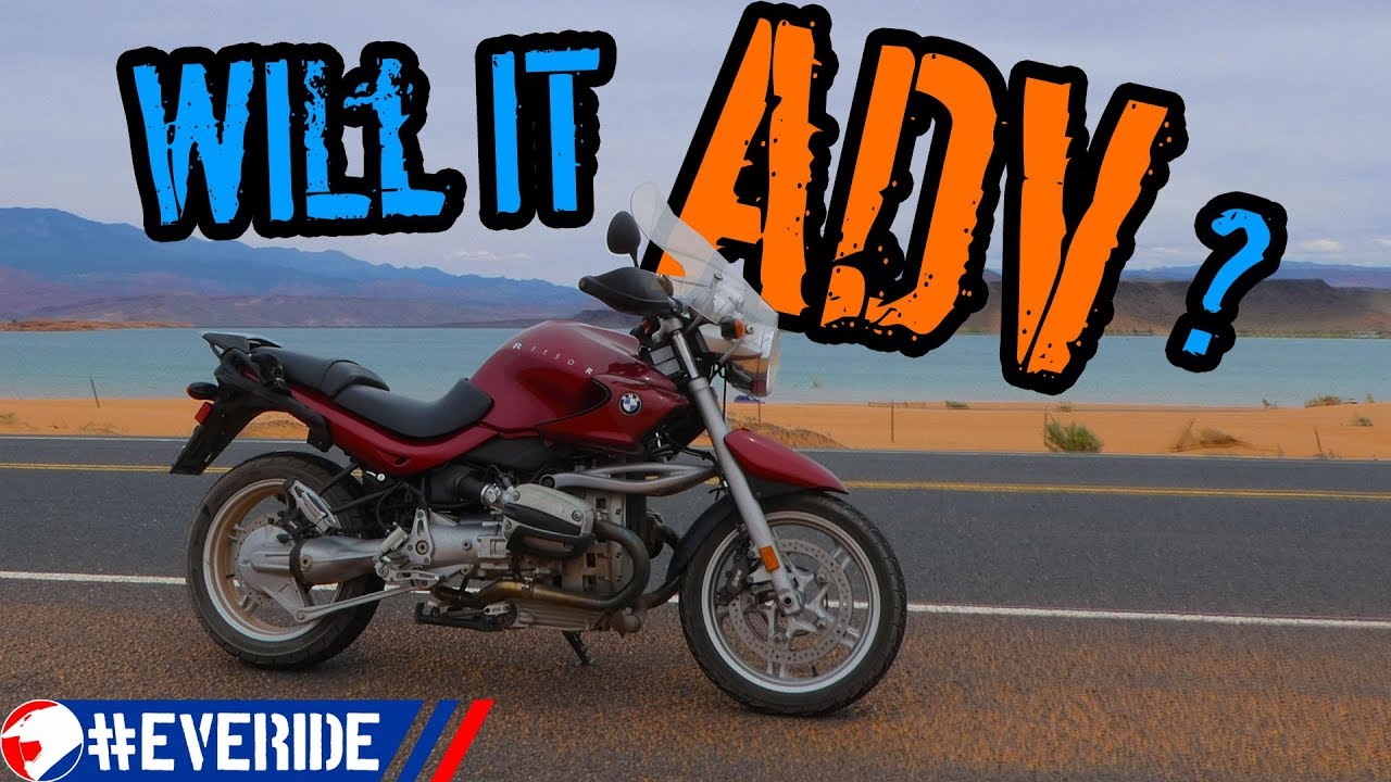 I BOUGHT A BMW! Can a Road Bike be an Adventure Motorcycle? R1150R #everide