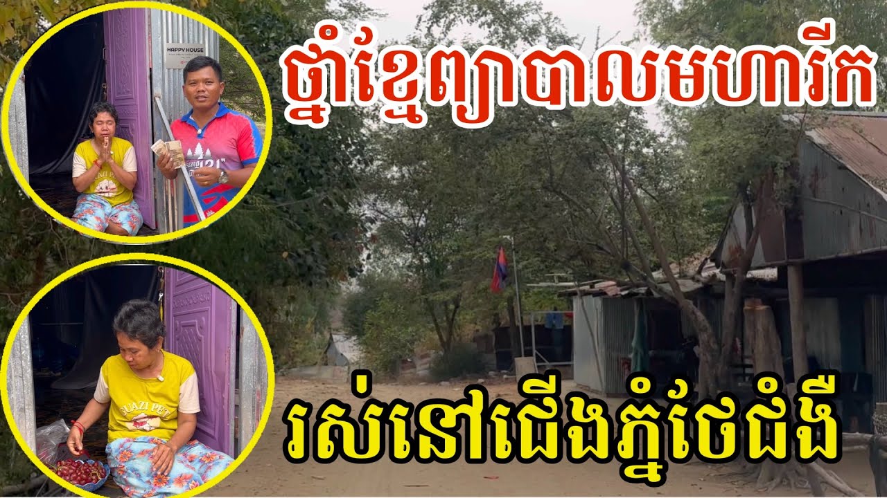 #2974 មីងលក់ផ្កា រស់នៅជើងភ្នំ មើលថែជំងឺ ជីវភាពខ្វះខាត | សម្បត្តិជន 