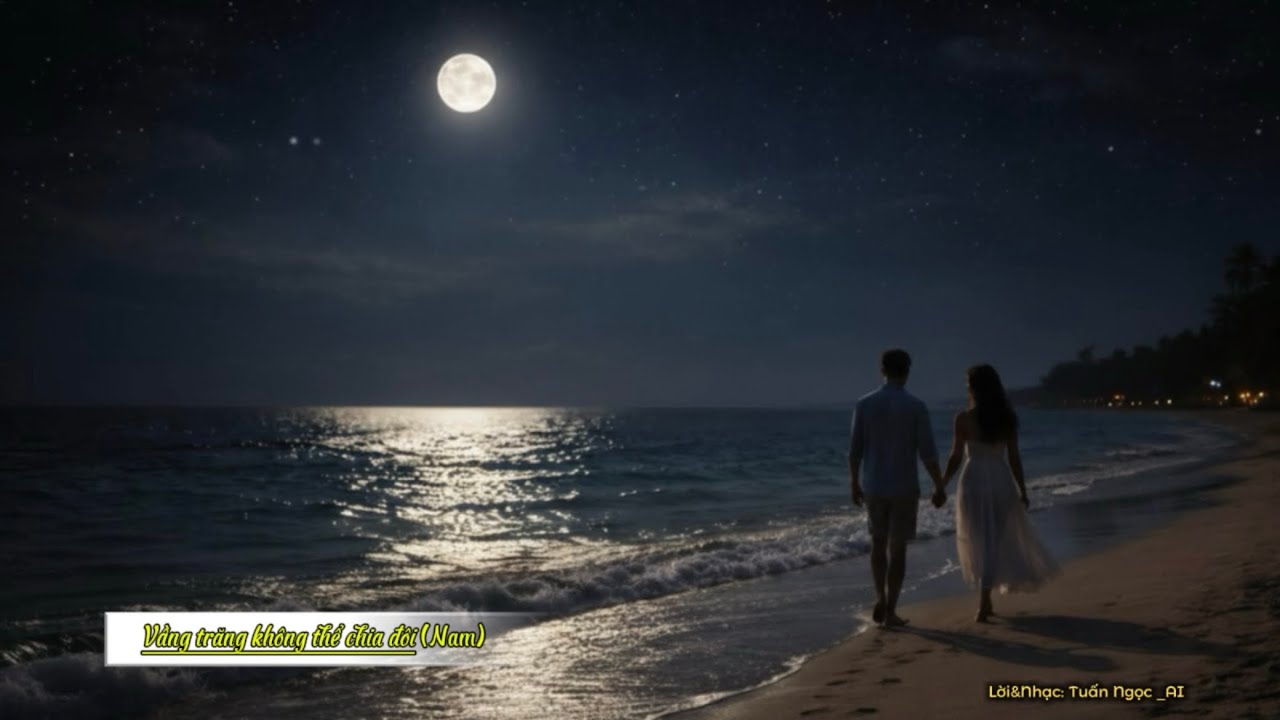 Vầng trăng không thể chia đôi (Nam) - (Lời&Nhạc: Tuấn Ngọc _AI)