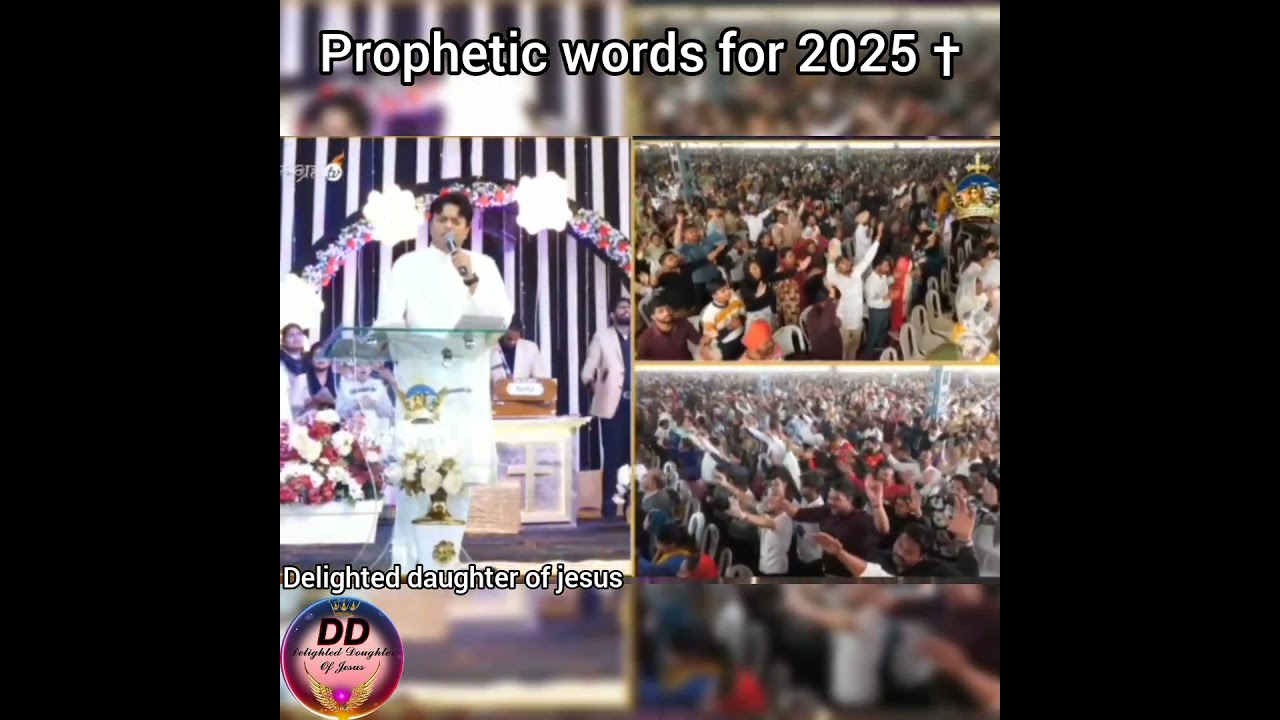Prophetic words for 2025✝️#yahowa #jesus #holyspirit #ankurnarulaji #pastorsonia 🕊#propheticword