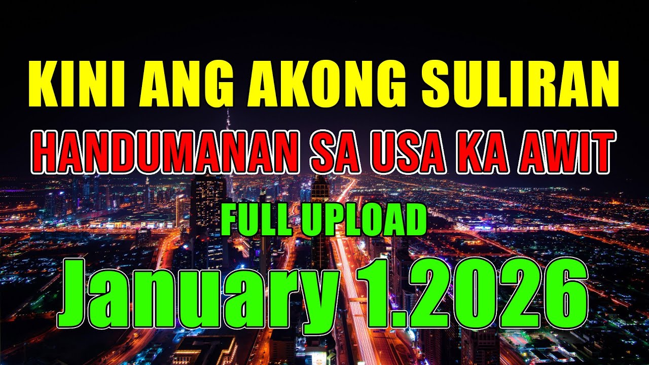 [1 HOUR] Kini Ang Akong suliran ug Handumanan sa Usa Ka awit. | Full upload | January 1.2026