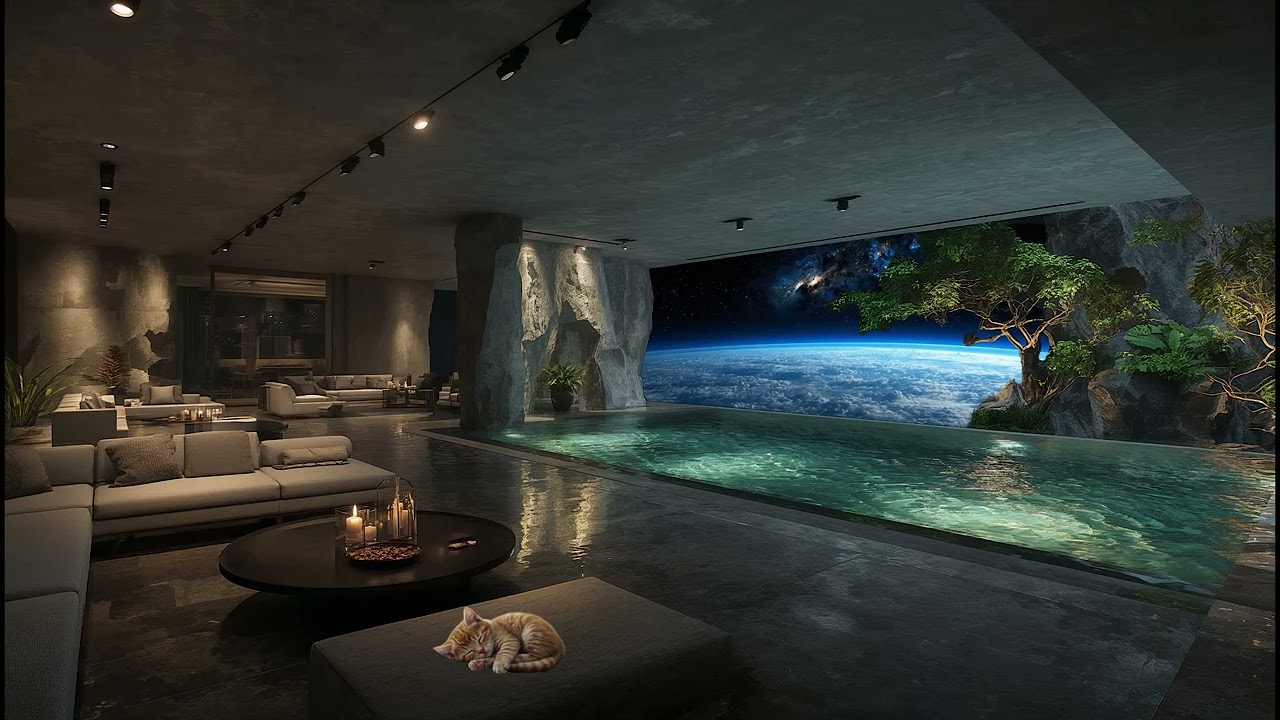 🎧 Deep Space Sleep Sanctuary 🌌 8 Hours of Calm Ambience & Delta Waves (3Hz) #sleepmusic