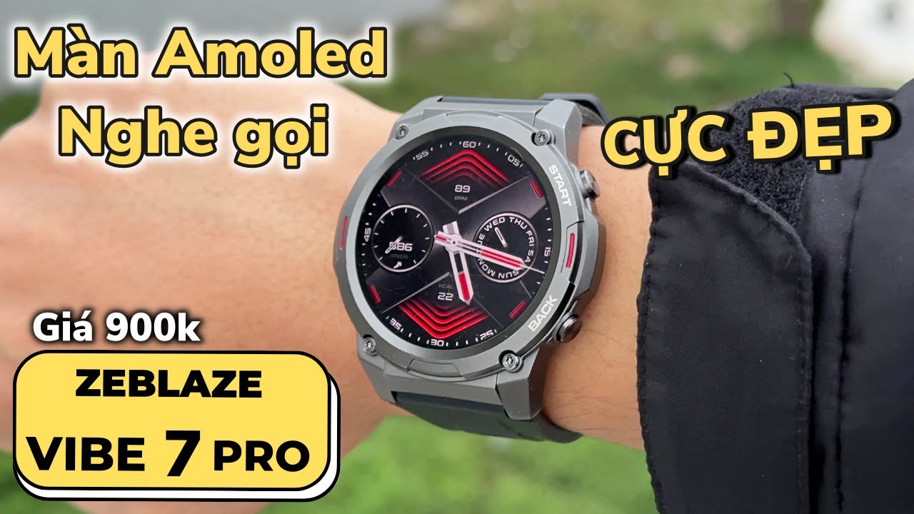 Siêu Phẩm Zeblaze Vibe 7 Pro : Chỉ 900k | SmartWatch Đáng Mua 2023 !