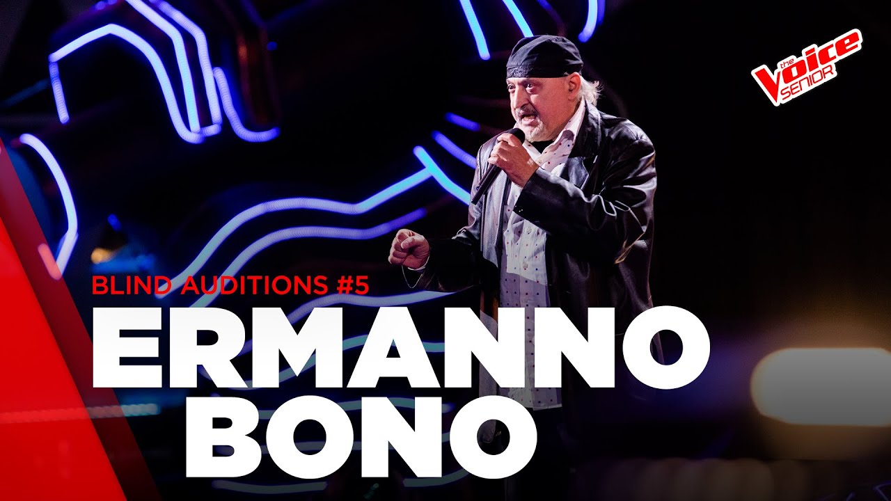 Ermanno Bono - “Più bella cosa” | Blind Auditions #5 |The Voice Senior Italy | Stagione 2