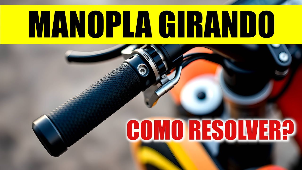 Manopla Girando - Como Resolver Fácil e Barato