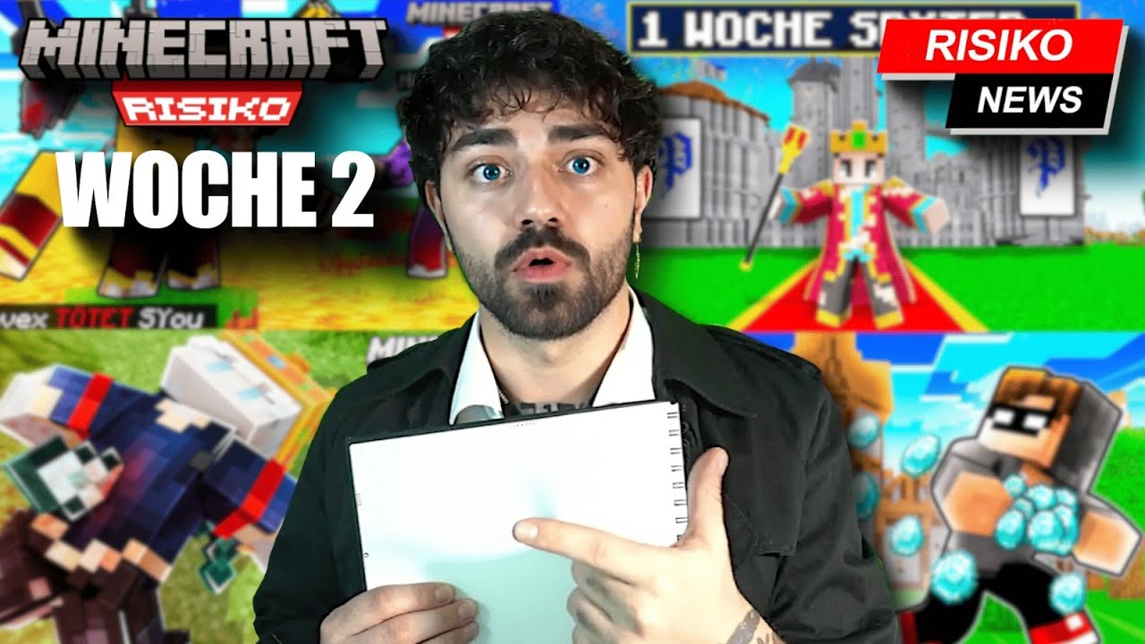 MINECRAFT RISIKO ZUSAMMENFASSUNG WOCHE 2 (RISIKO NEWS)