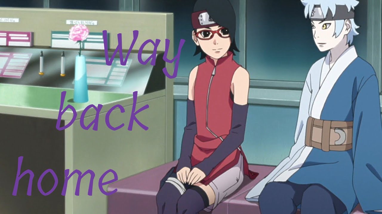 MitsuSara ⟨AMV⟩ | Way back home #mitsusara #sarada #mitsuki