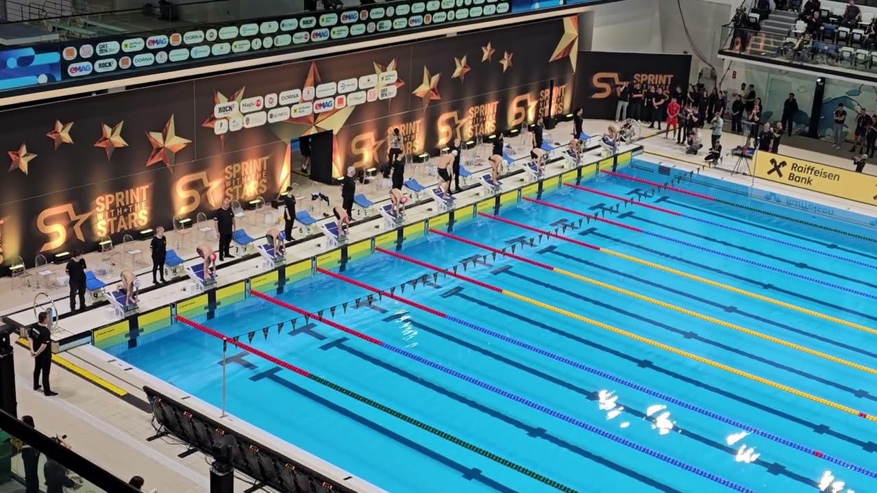 Sprint with the Stars - Popovici 50m