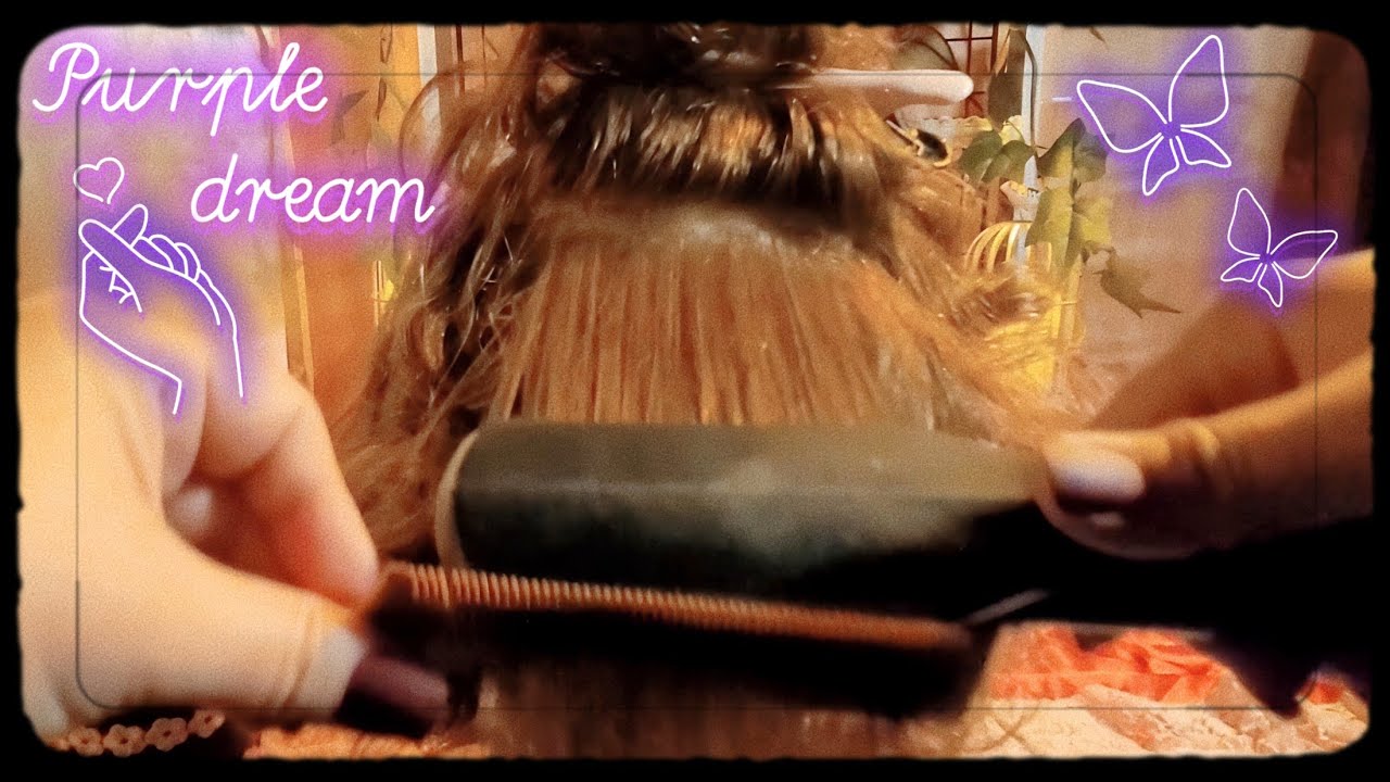 소개팅 찰랑 생머리 고데기ASMR.Blind date, straight hair straightener (Talking)