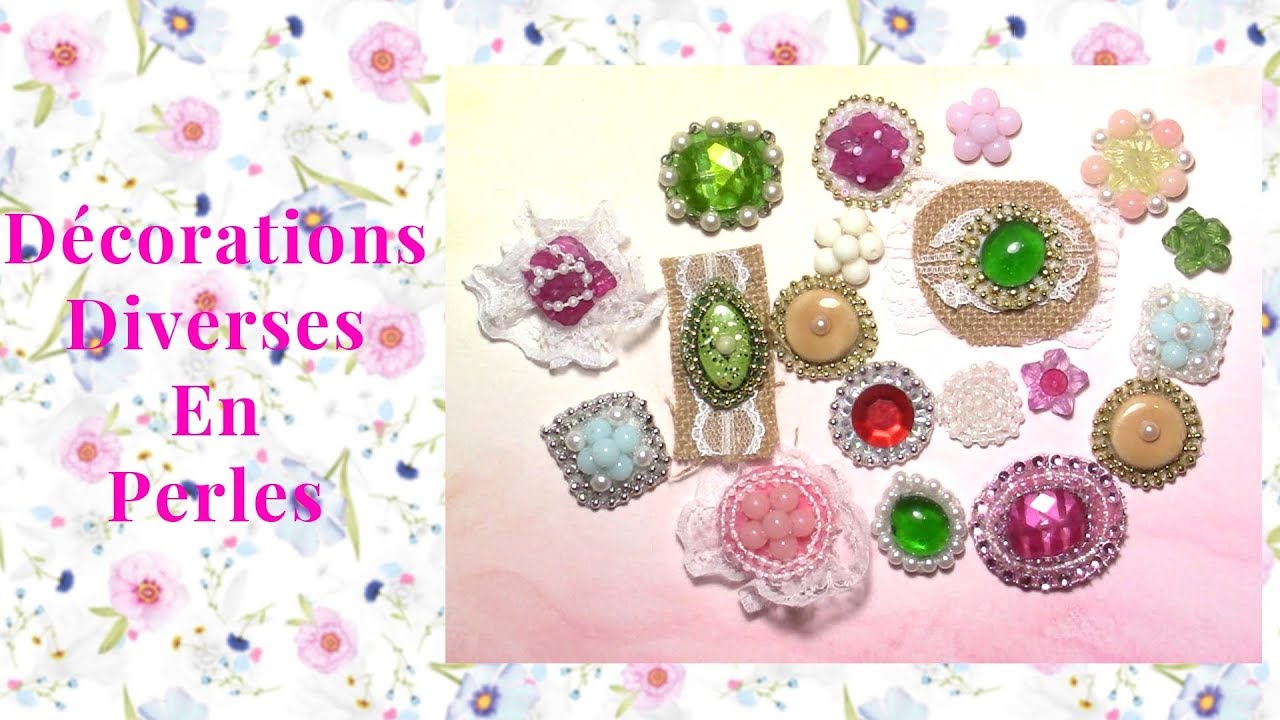 Toutes Sortes de Décorations en Perles avec des Perles