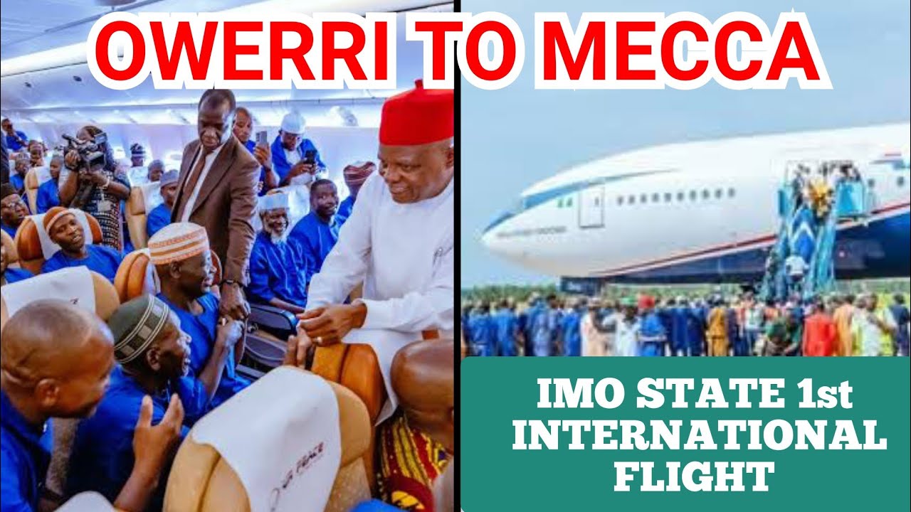 Owerri to Mecca? Imo State's First International Flight Shocks Nigerians | IGBO AREA TV Exclusive