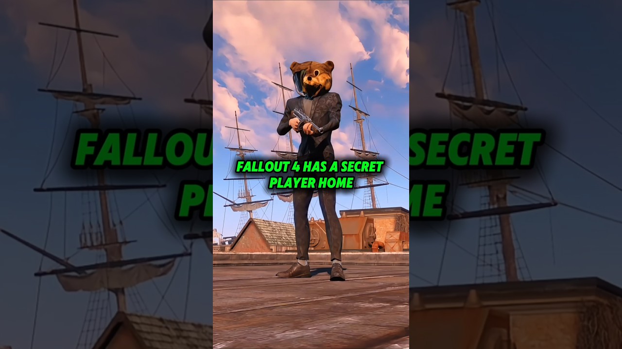 СЕКРЕТНЫЙ ДОМАШНИЙ ДОМОЙ ИГРОКОВ В Fallout 4