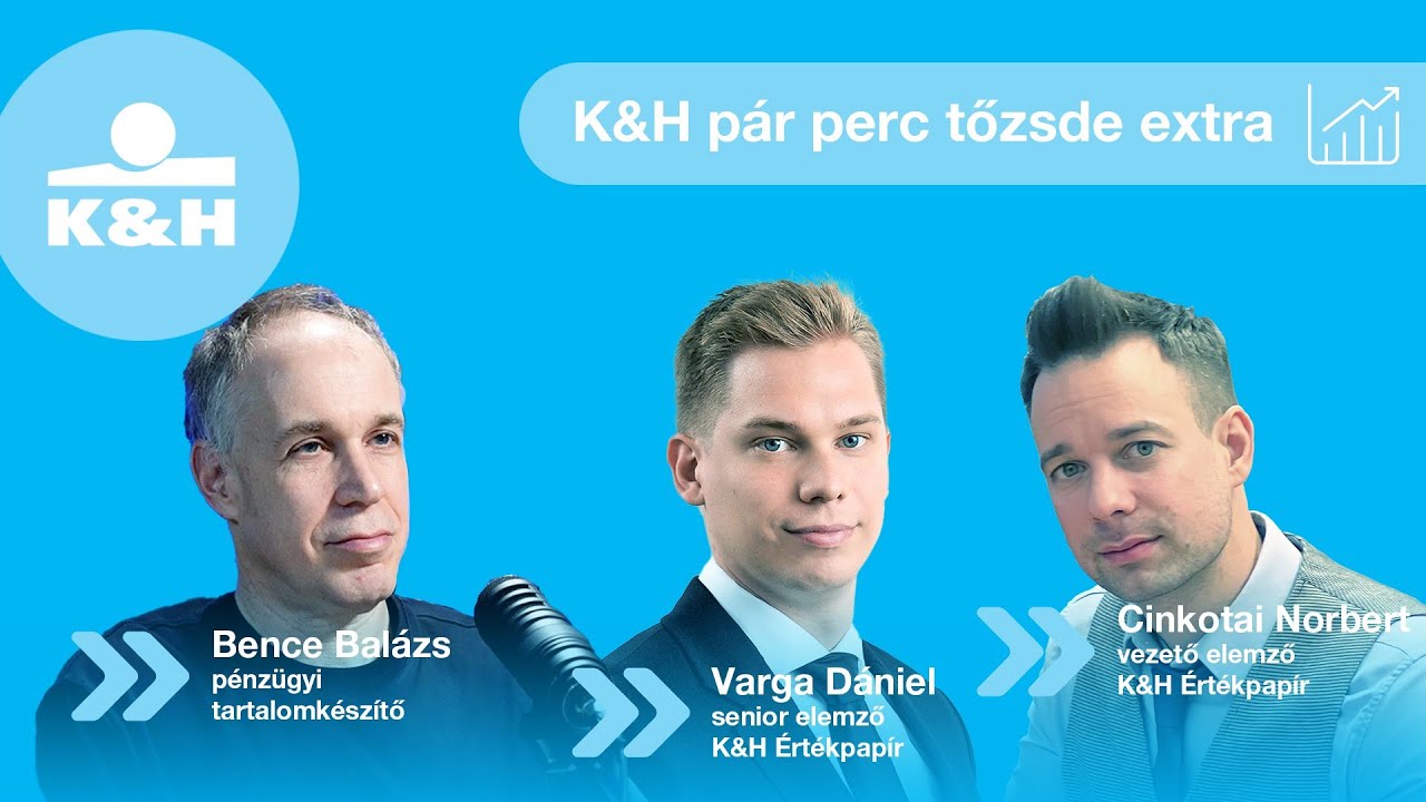 Hogyan látja a befektetések világát Bence Balázs? - K&H pár perc tőzsde extra