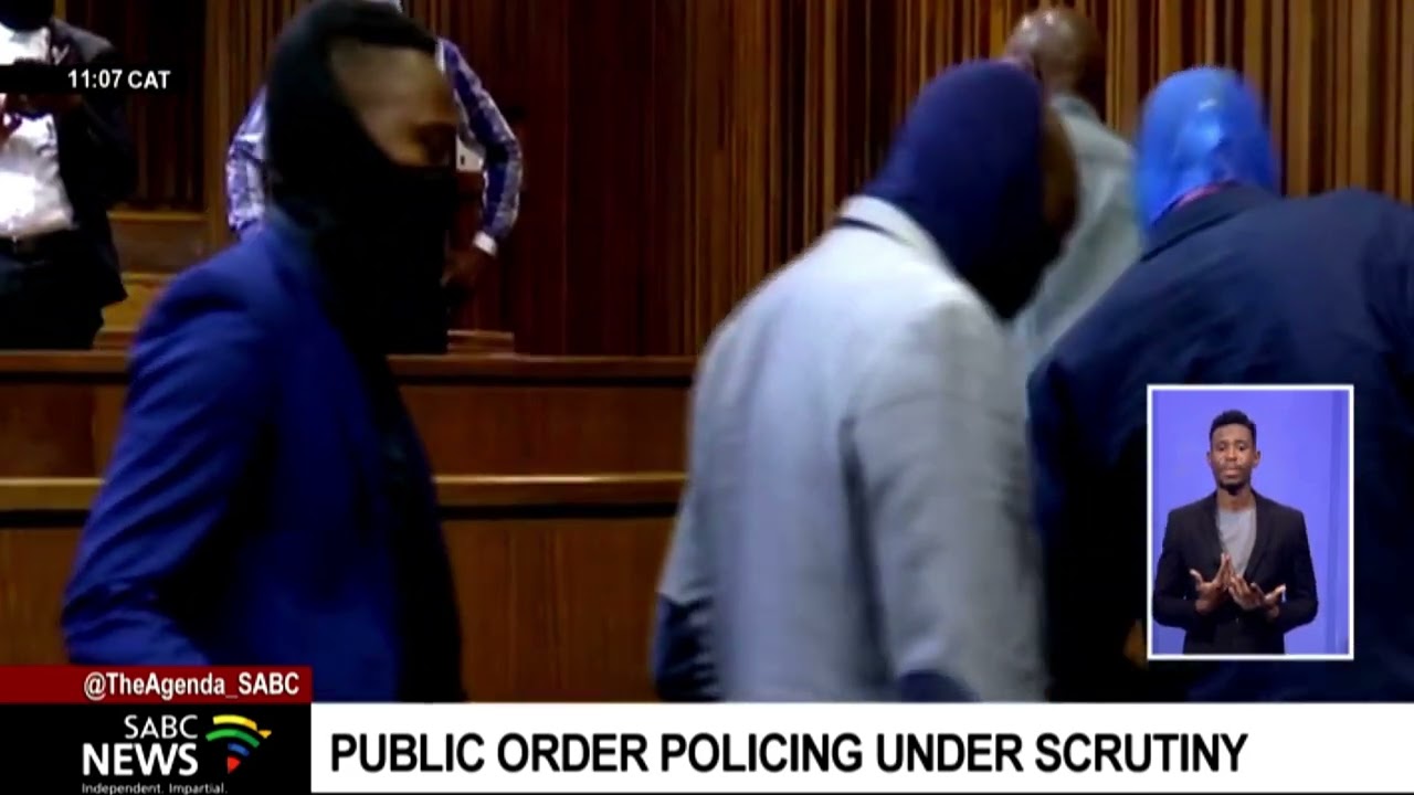 Public order policing under scrutiny