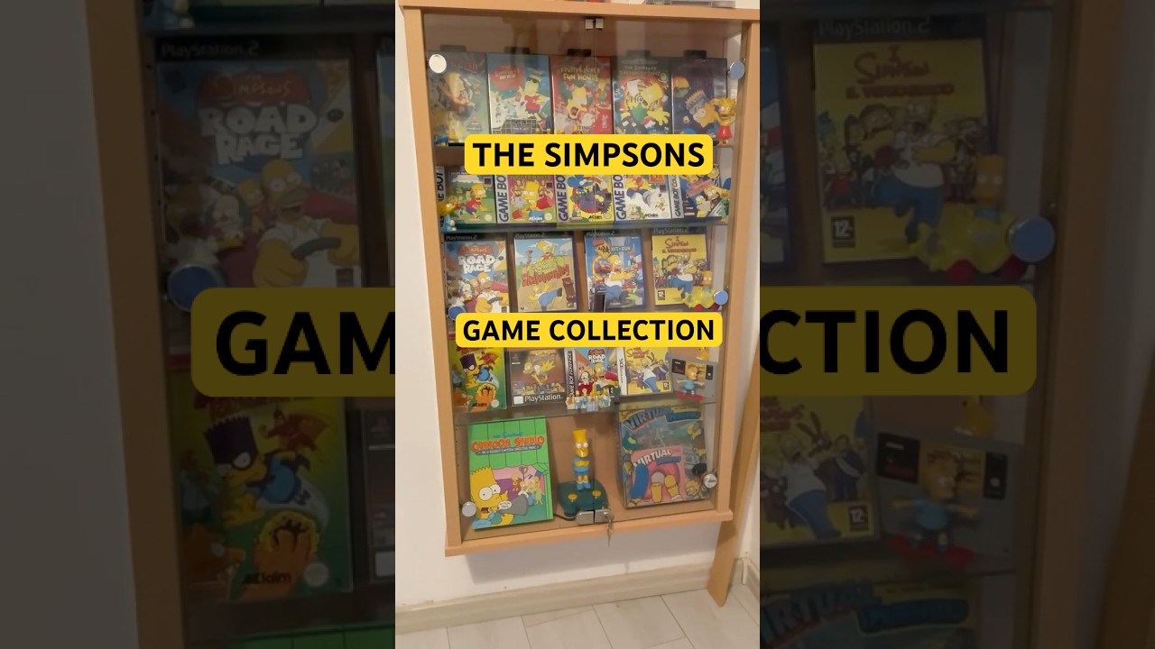 My Simpsons Game Collection #simpsons #videogames #collection