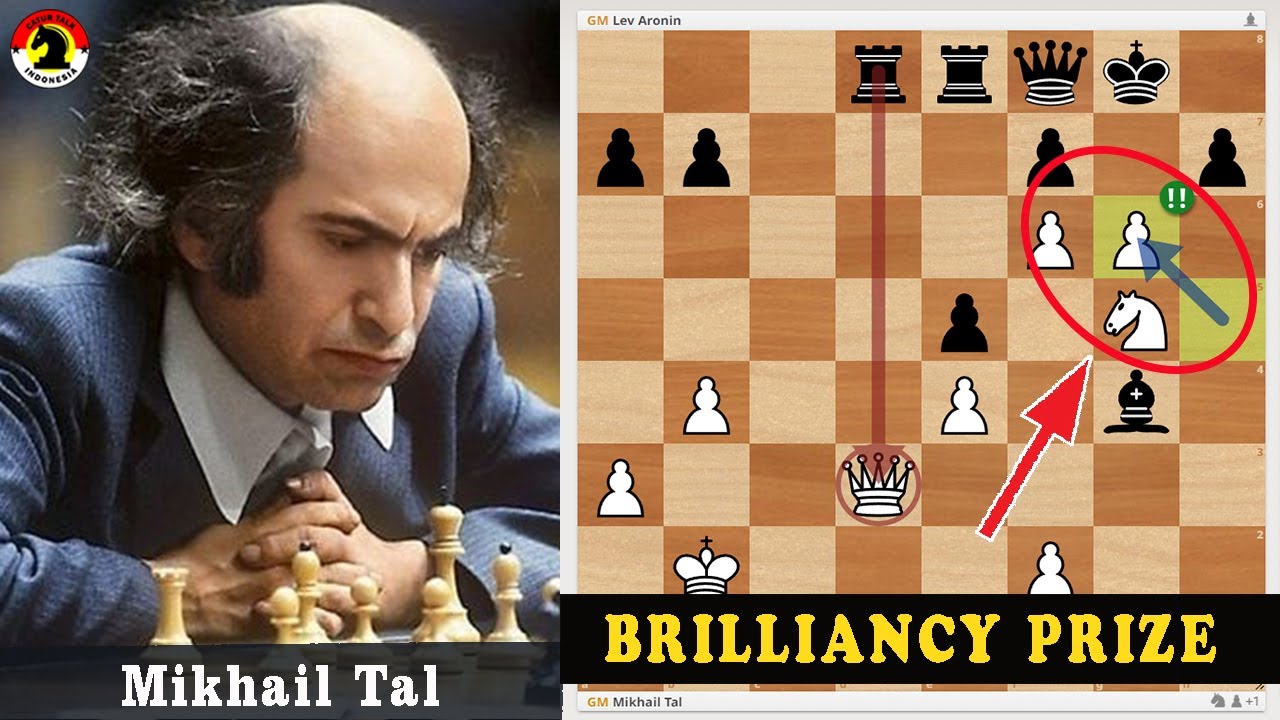 SALAH SATU HADIAH TERBESAR MIKHAIL TAL 🏆👏 [Brilliancy Prize 1957]