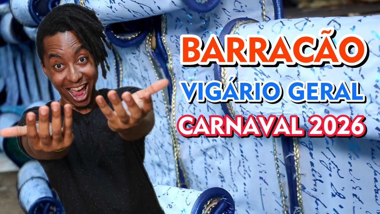 🔎 Barracão da Vigário Geral para o Carnaval 2026