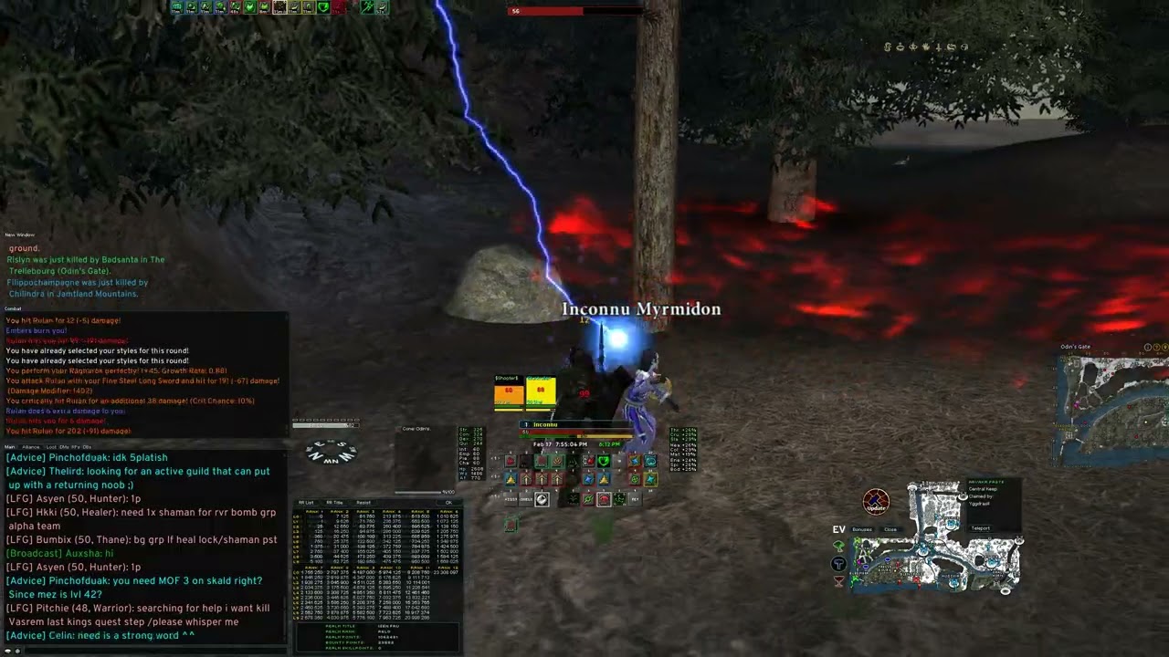 skald valk vs tic, cleric and sorc