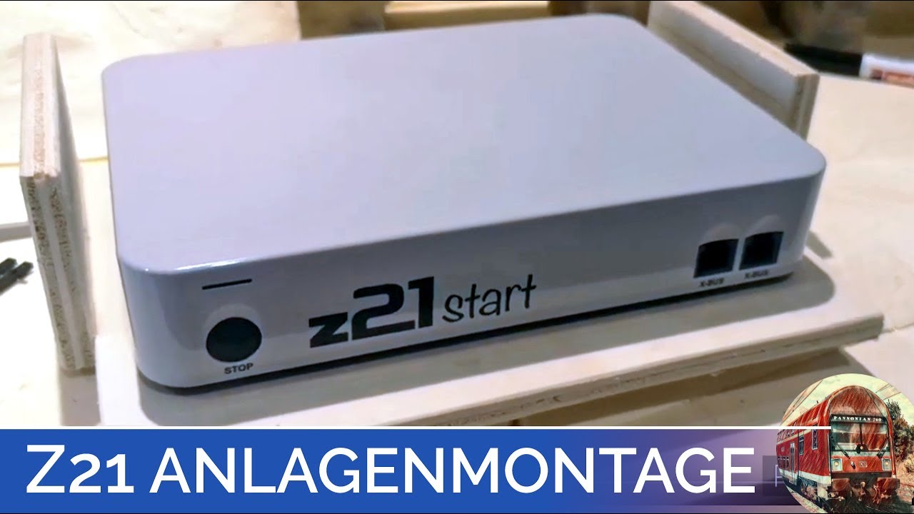 TUTORIAL Montage der Z21 Digitalzentrale unter der Anlage, Modelleisenbahn H0, Roco / Multimaus