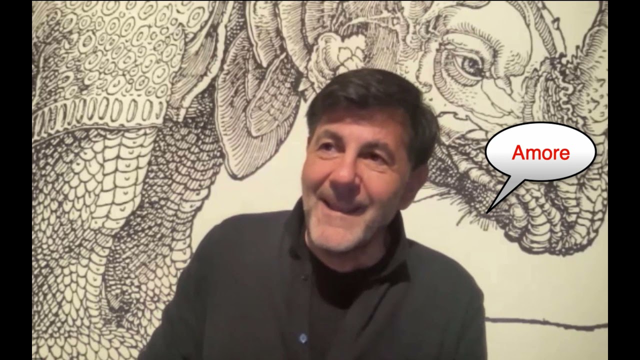 Mario Giordano about learning Italian
