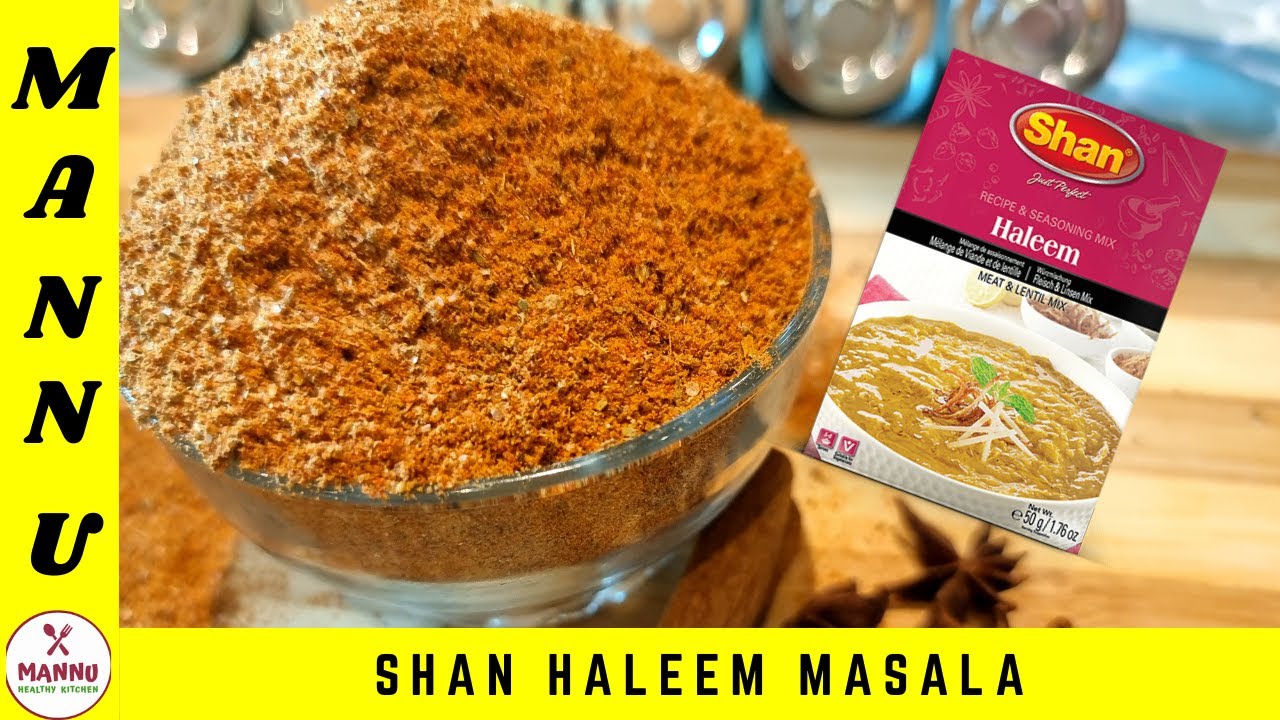 #24 SHAN HALEEM MASALA RECIPE // How to make Haleem Powder | Ramadan Special Shan Masala