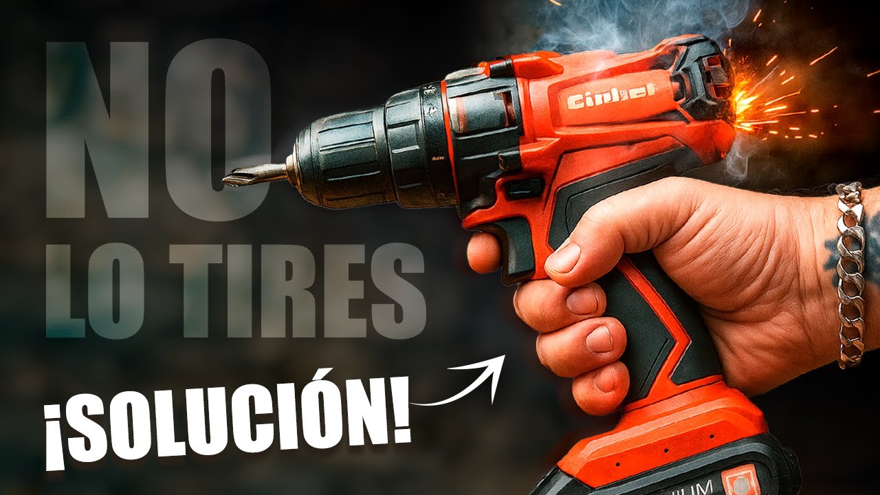 ¡Repara tu Taladro! (por -10€)💸 Cómo arreglar destornillador a batería, lubricar y cambiar motor