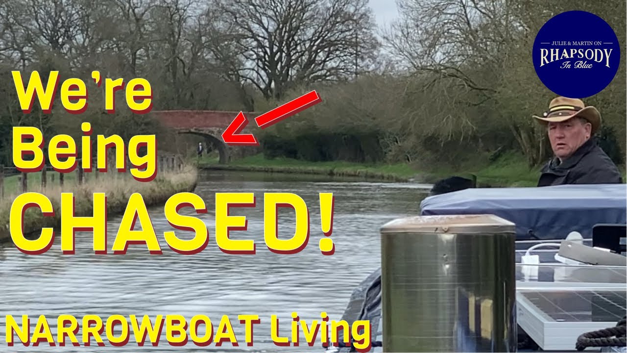 ПРЕСЛЕДУЕМЫЙ по тропинке… Он хочет нас?! | NARROWBOAT Living Ep90