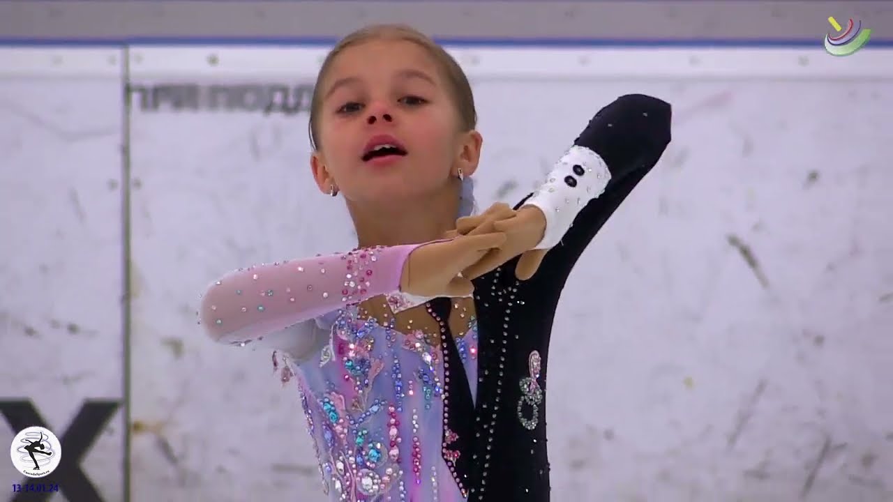 Хакимова Лиана. Рождественские встречи  Казань 13 01 24. 1 юношеский  разряд