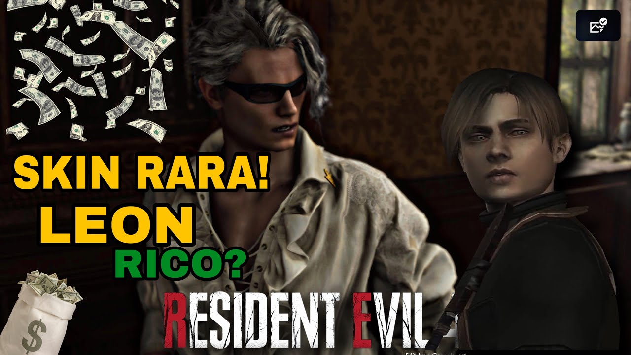 JOGANDO COM A SKIN MAIS CHAMATIVA DO RE4!!!