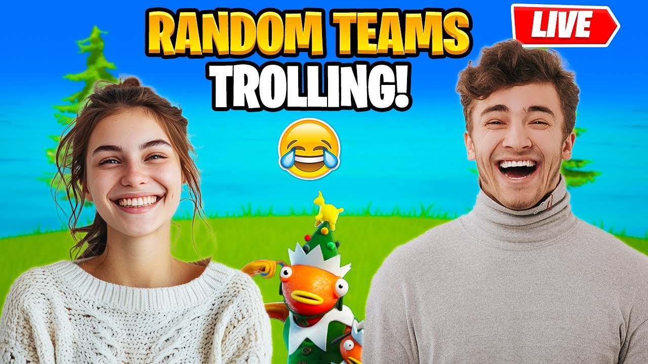 Fortnite Random Teams Trollen😂
