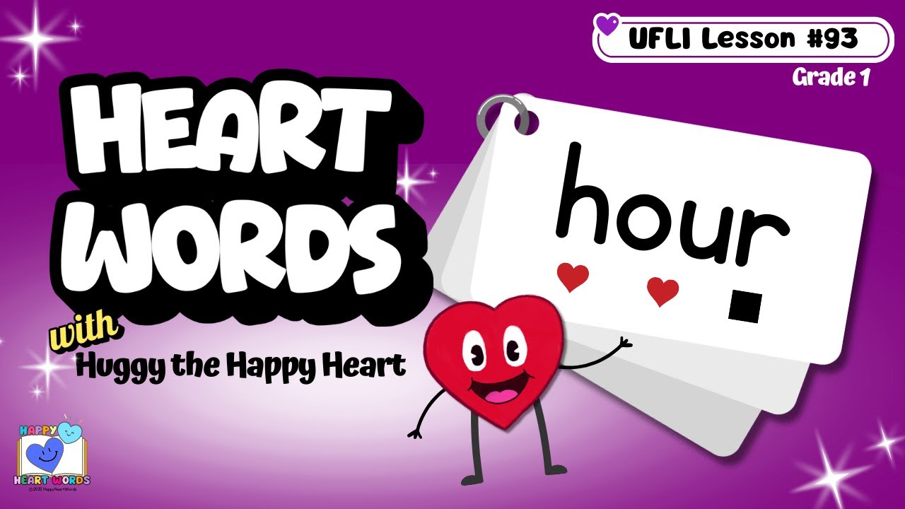 Teaching Sight Word HOUR | UFLI Lesson 93 Irregular Heart Word | Learn Grade 1 Grade 2 Sight Words