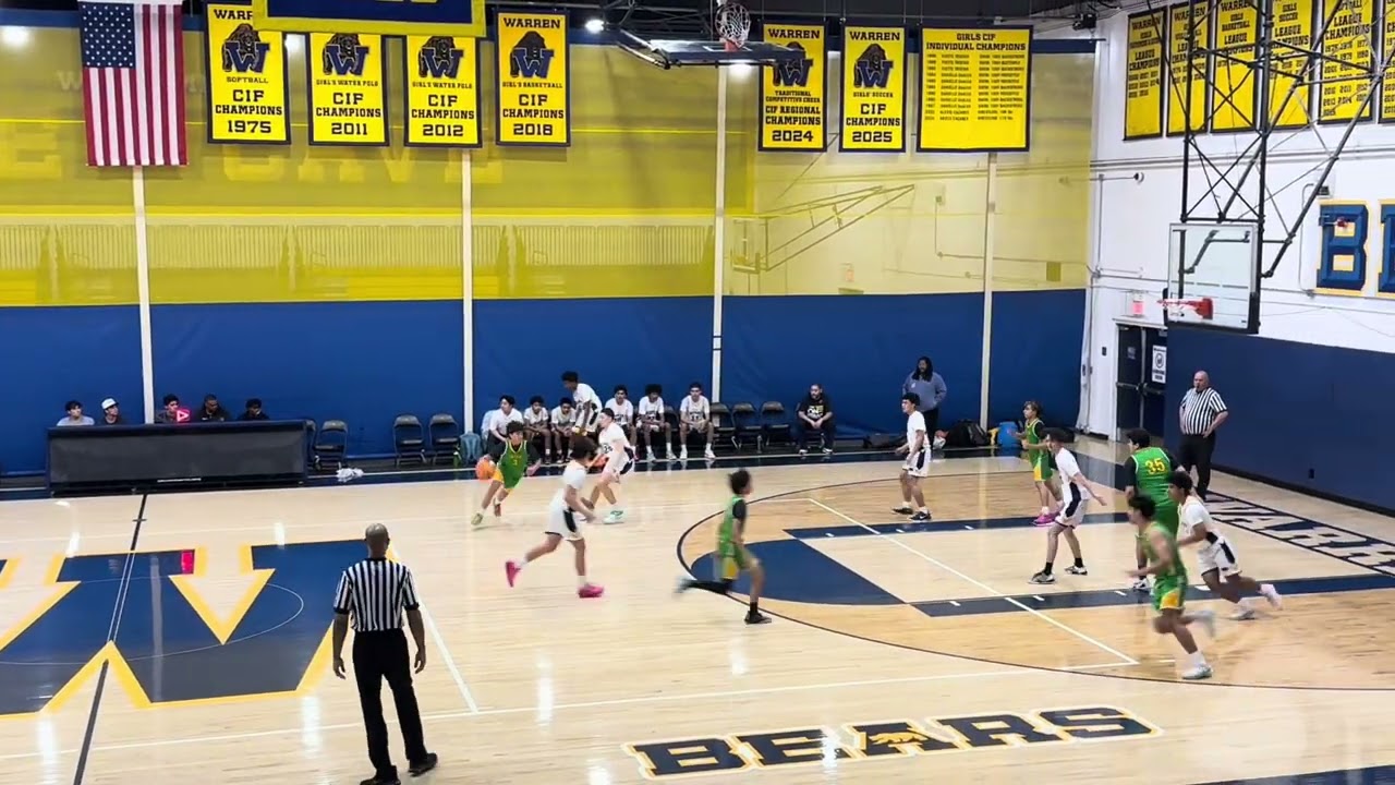 Thanksgiving Classic JV Basketball: Kennedy HS vs Warren HS 36-68
