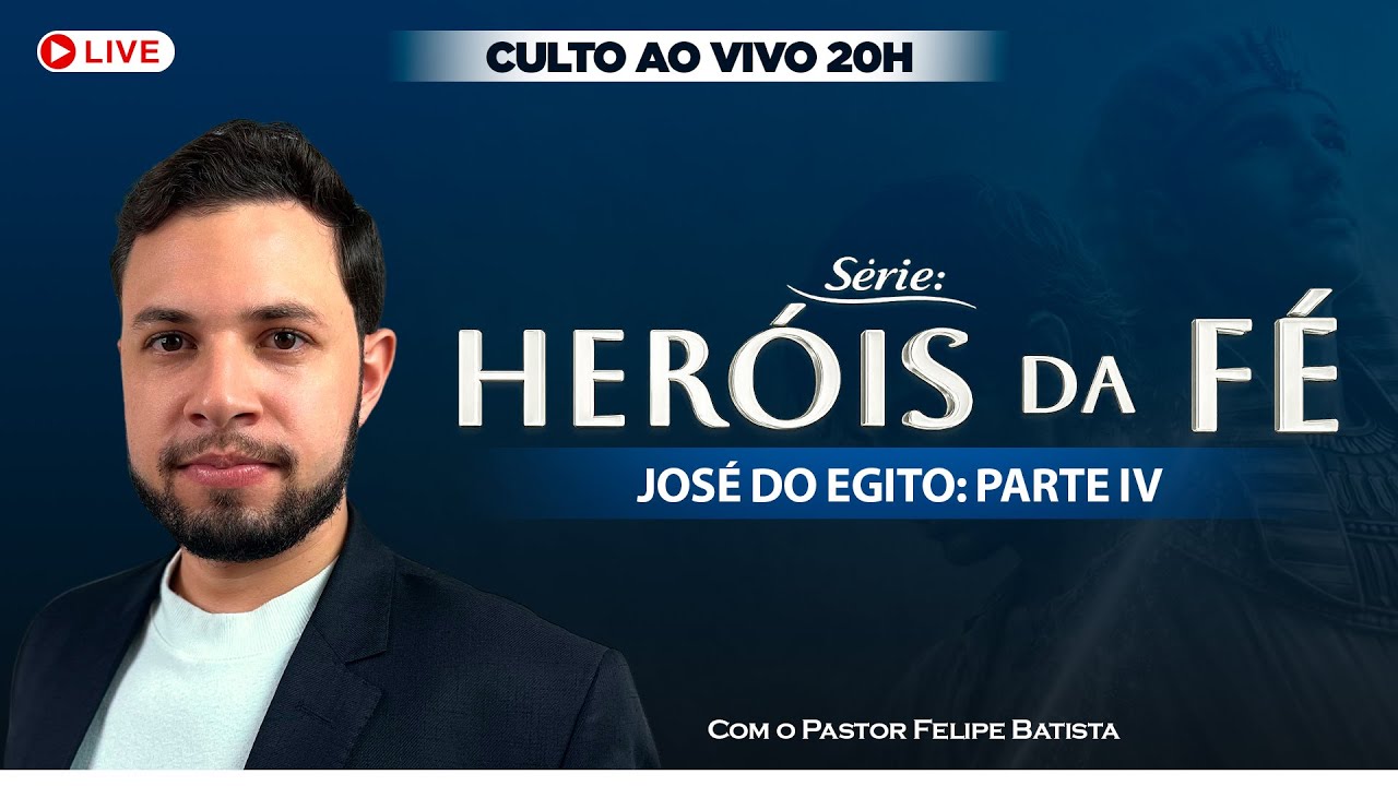 ENCONTRO DE ESPERANÇA | CULTO ONLINE 20H (17/03) | COM O PASTOR FELIPE BATISTA