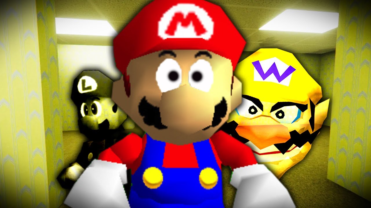 Je suis entr&eacute; dans les BACKROOMS DE SUPER MARIO 64 !