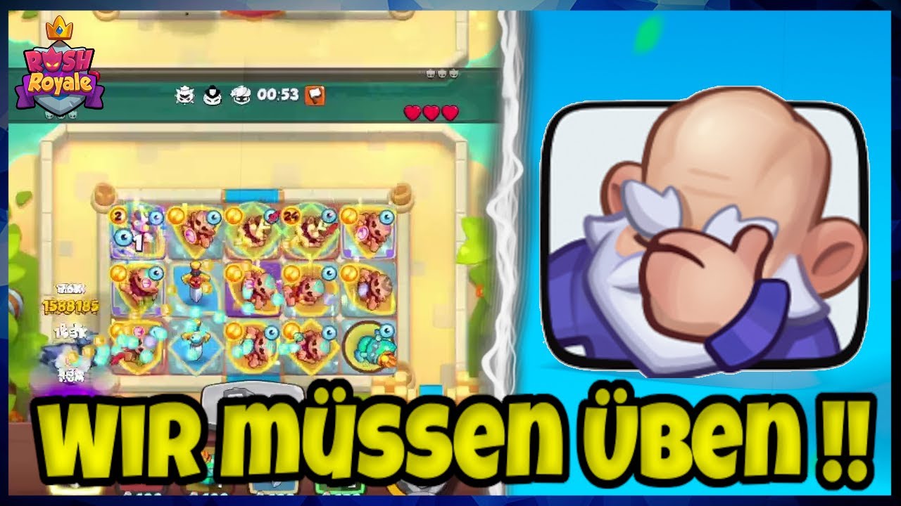 Rush Royale | Wir üben weiter mit dem Mönch | PvP Gameplay