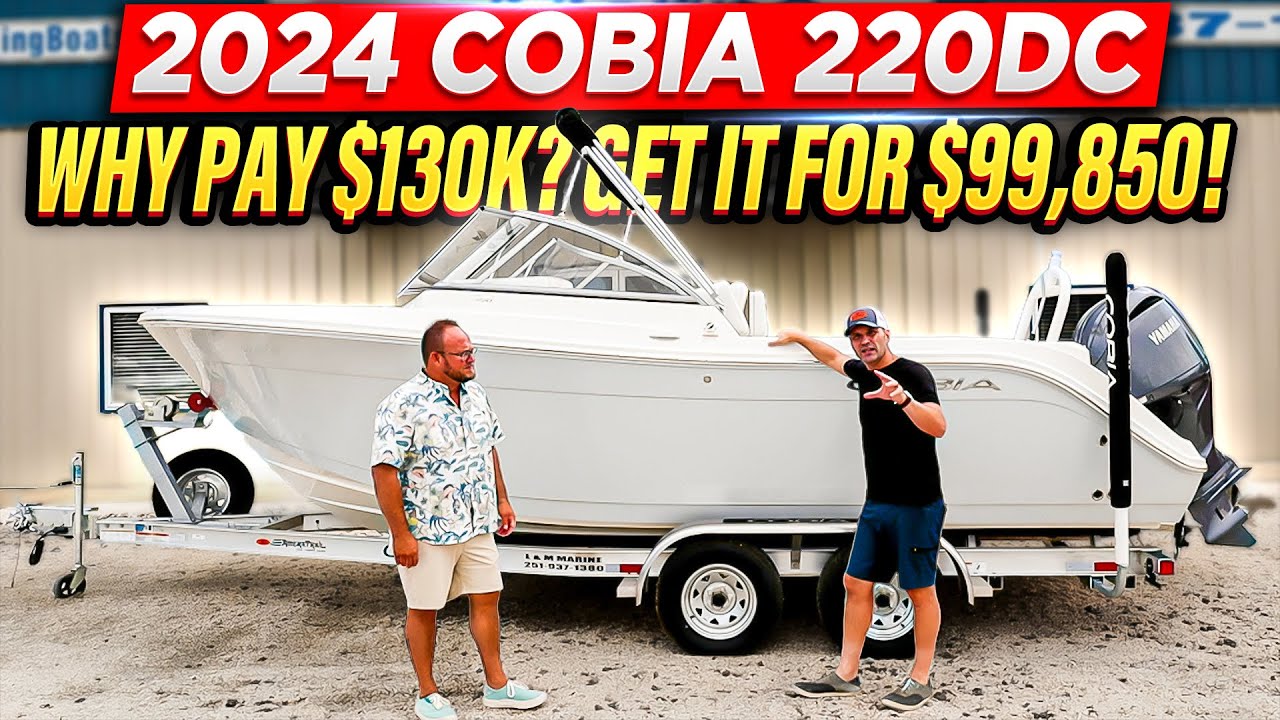 LESS THAN 100k!!! Cobia 220DC Stock Model Sale!!