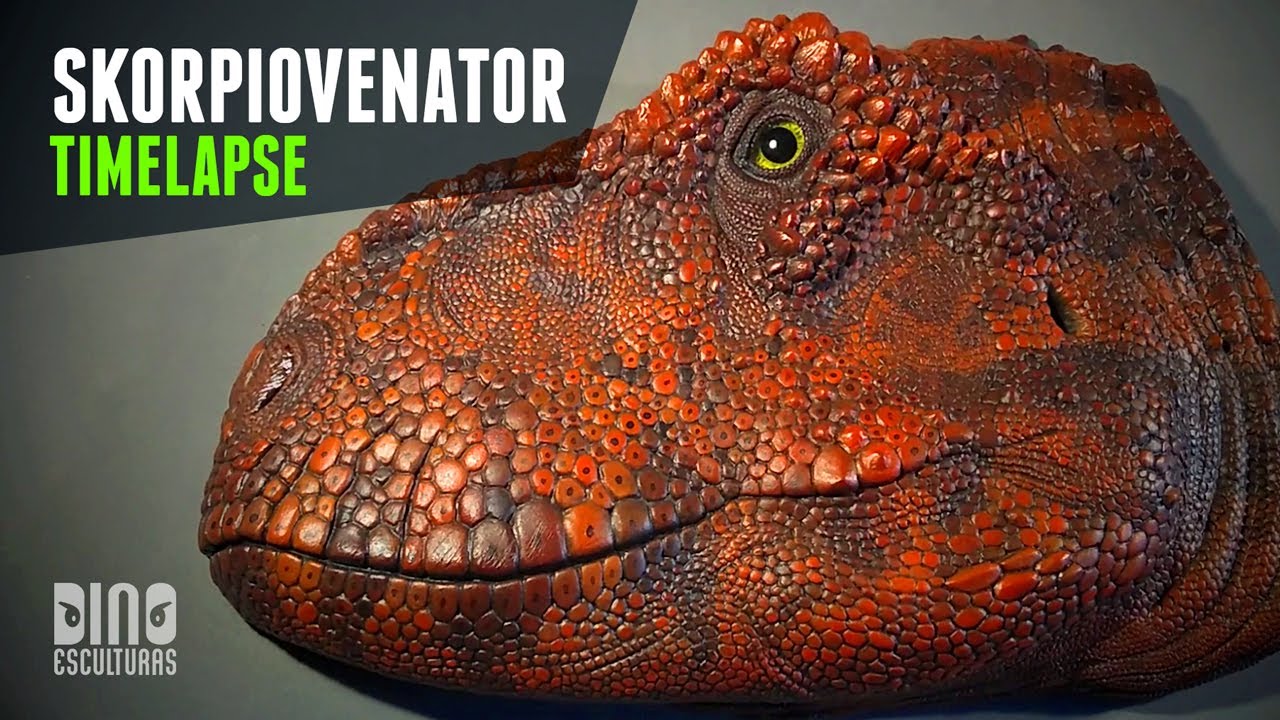 Modelando un dinosaurio: Skorpiovenator