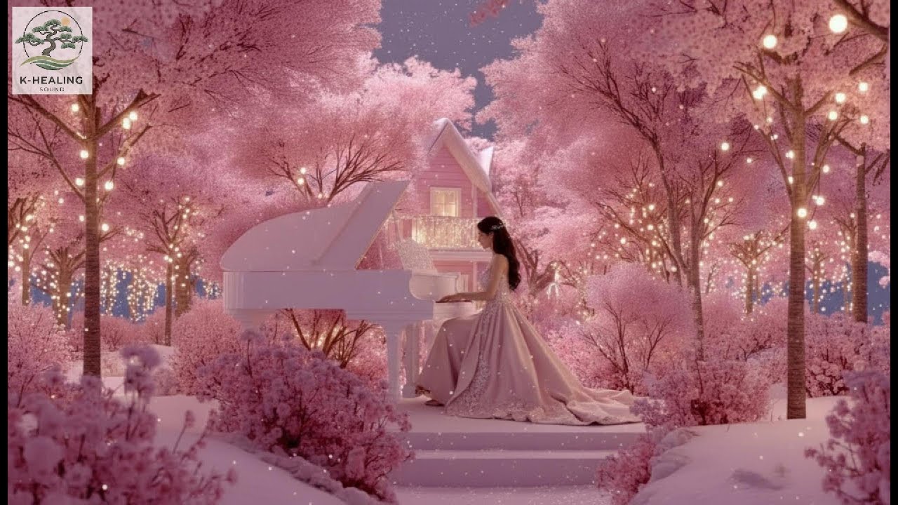 3 Hours | Soft Healing Piano for Deep Relaxation – Peaceful Winter Garden Music
