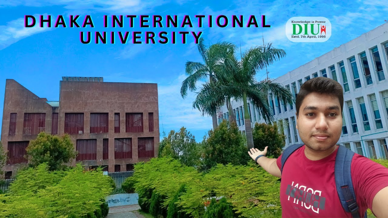 1.Exploring Dhaka International University (DIU): How to come! & Campus Tour! (The Mostahed)