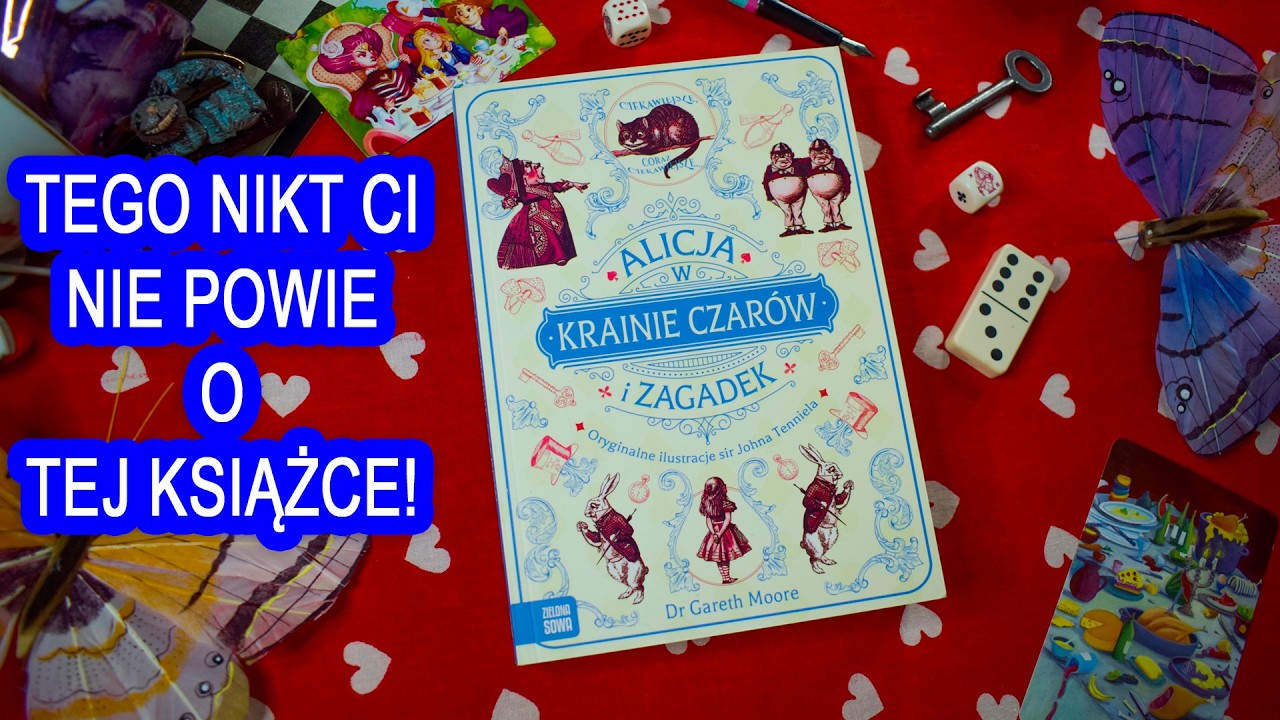 Recenzja: Alicja w Krainie Czarów i Zagadek - Gareth Moore | Zielona Sowa