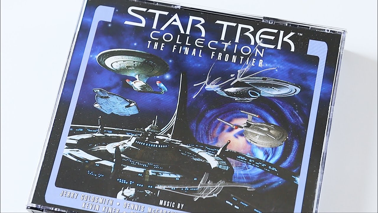 Star Trek: The Final Frontier Collection CD Soundtrack Unboxing Review [Signed] (La-La Land Records)