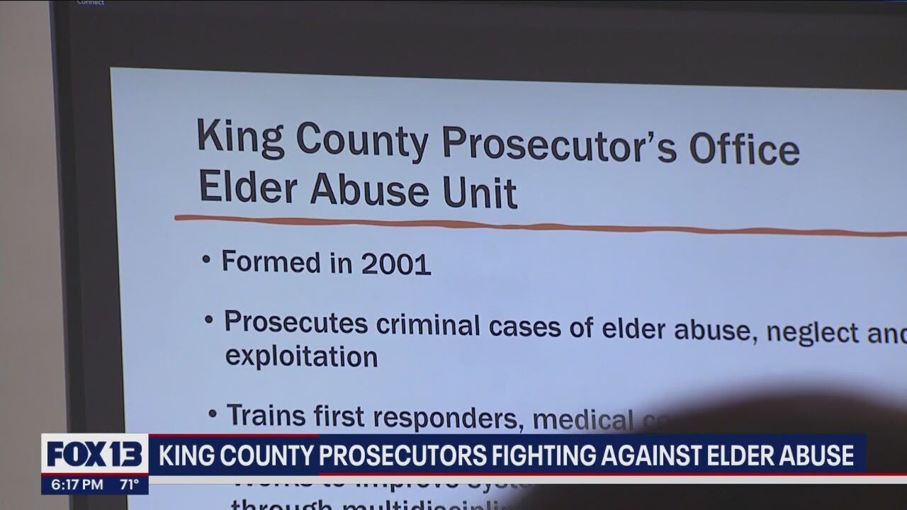 King County prosecutors fighting against elder abuse