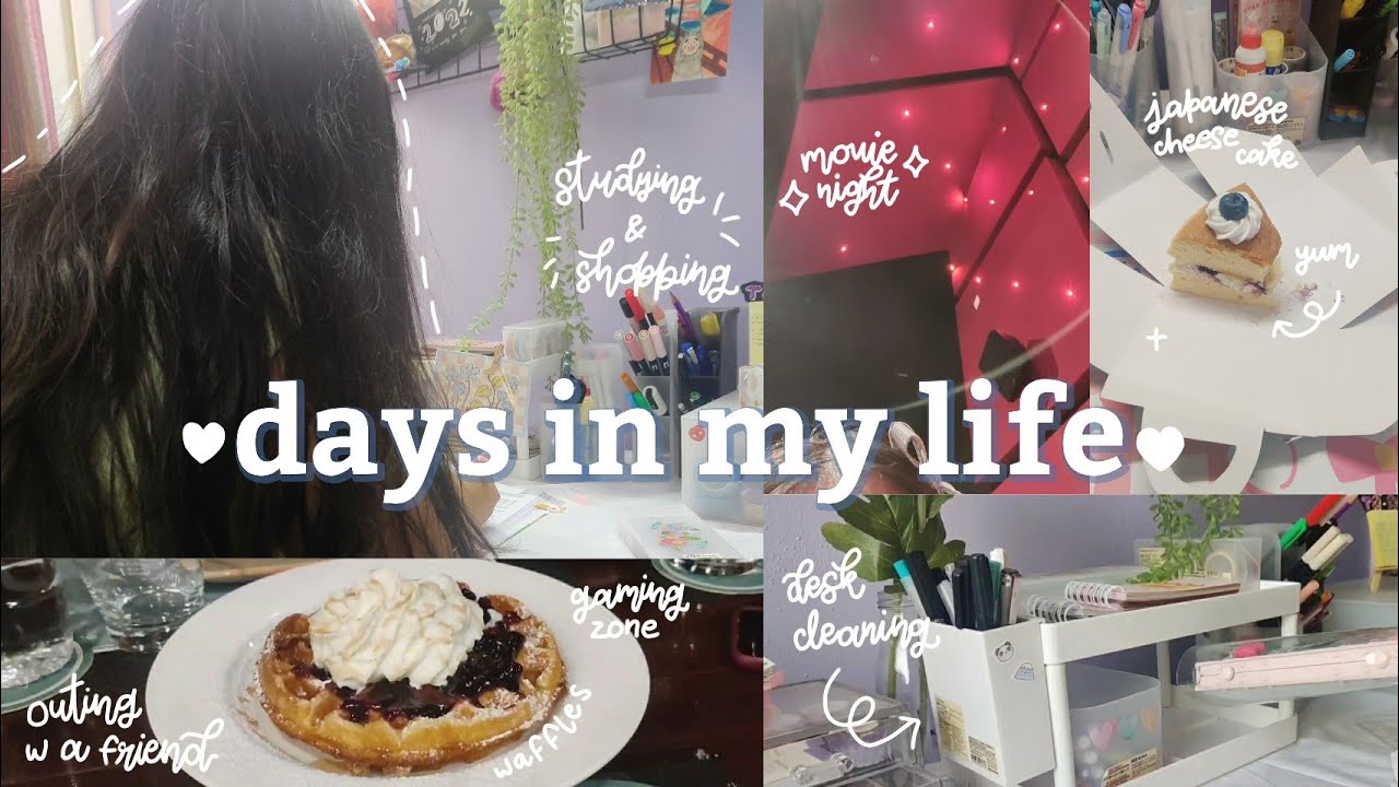 days in my life 🤍 desk cleaning, going out, movie hall, shopping & meeting a friend