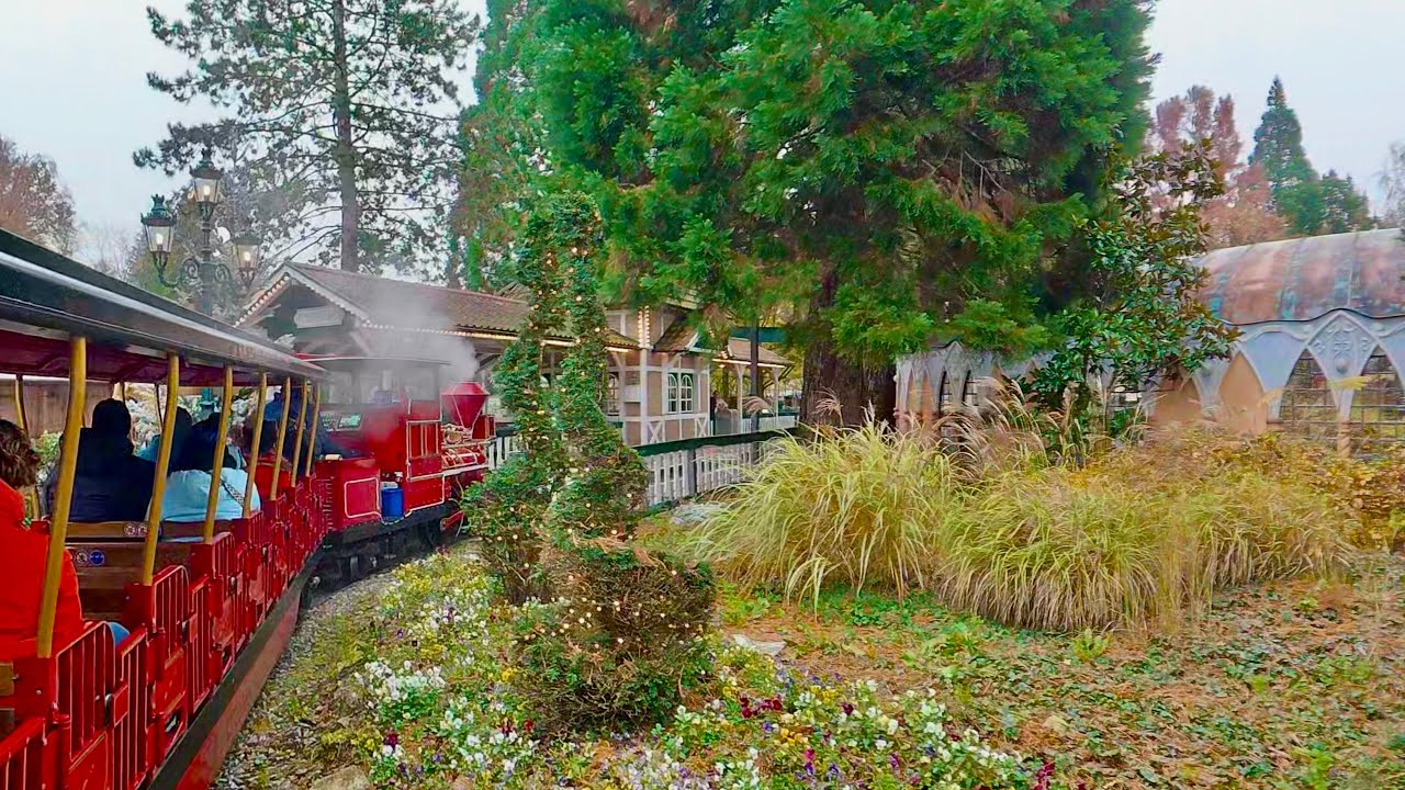 EUROPA-PARK / mit dem Zug durch den Park 360 Grad-Video 