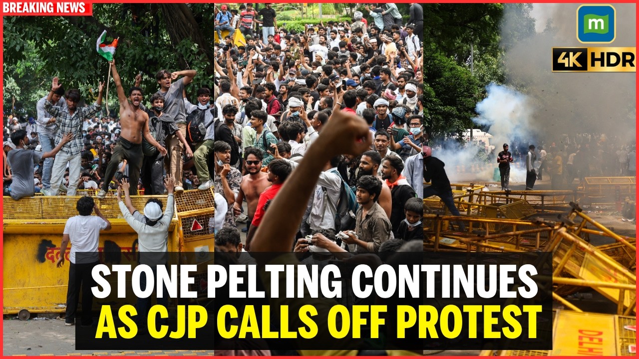 CJP PROTEST CALLS OFF: DHARMENDRA Pradhan Resigns, Stone Pelting At Jantar Mantar | Breaking News