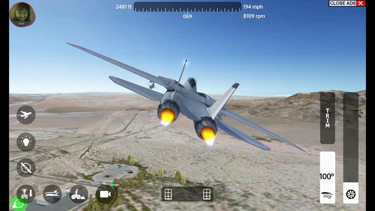 Takeoff a fighter | Flywings 2018 ( Fly wings ) Flight simulator