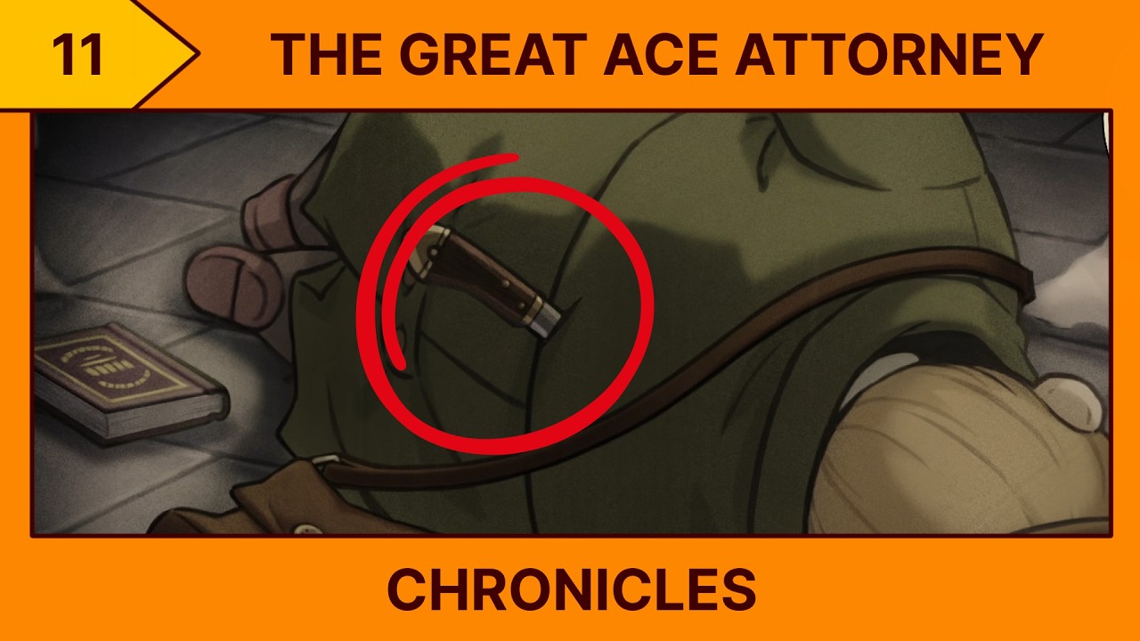 (11) The Great Ace Attorney Chronicles - Чей нож? ╮(︶︿︶)╭