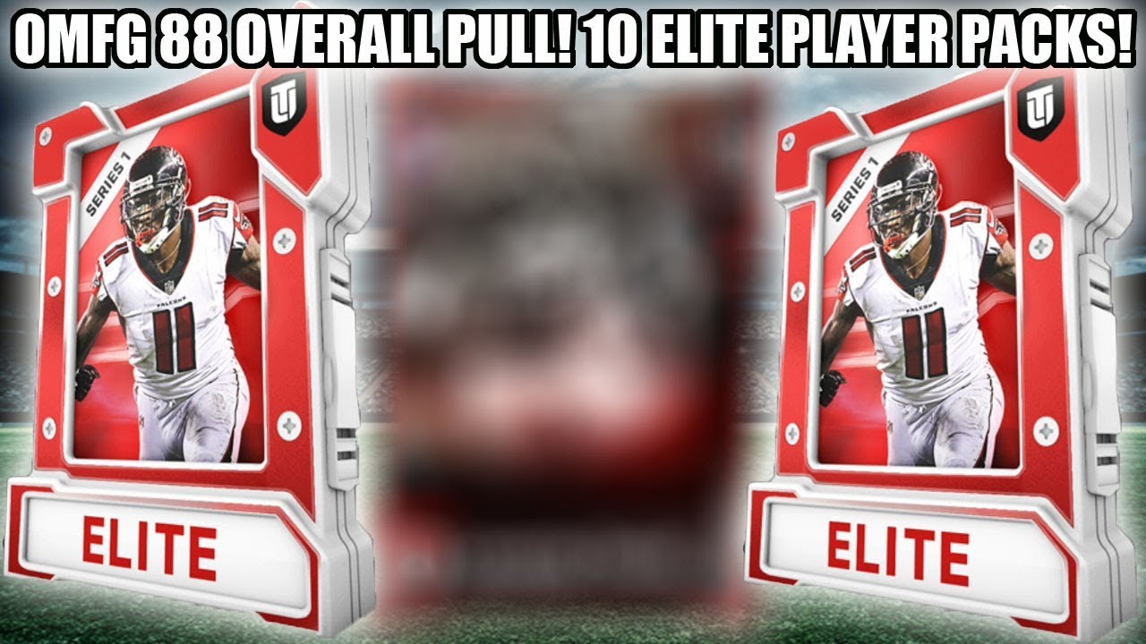 INSANE 88 OVERALL PULL! 10 ELITE PLAYER PACKS! | MADDEN 19 ULTIMATE TEAM
