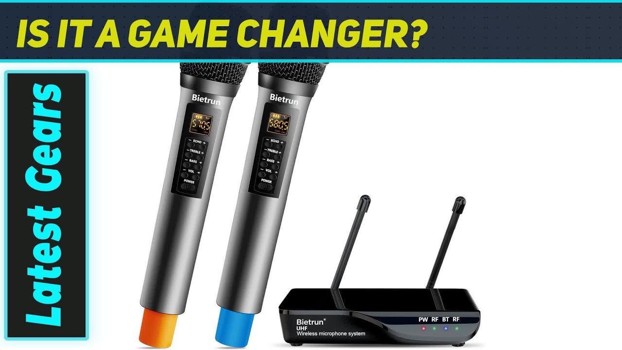 Bietrun Wireless Mic: The Ultimate Karaoke & Party System!